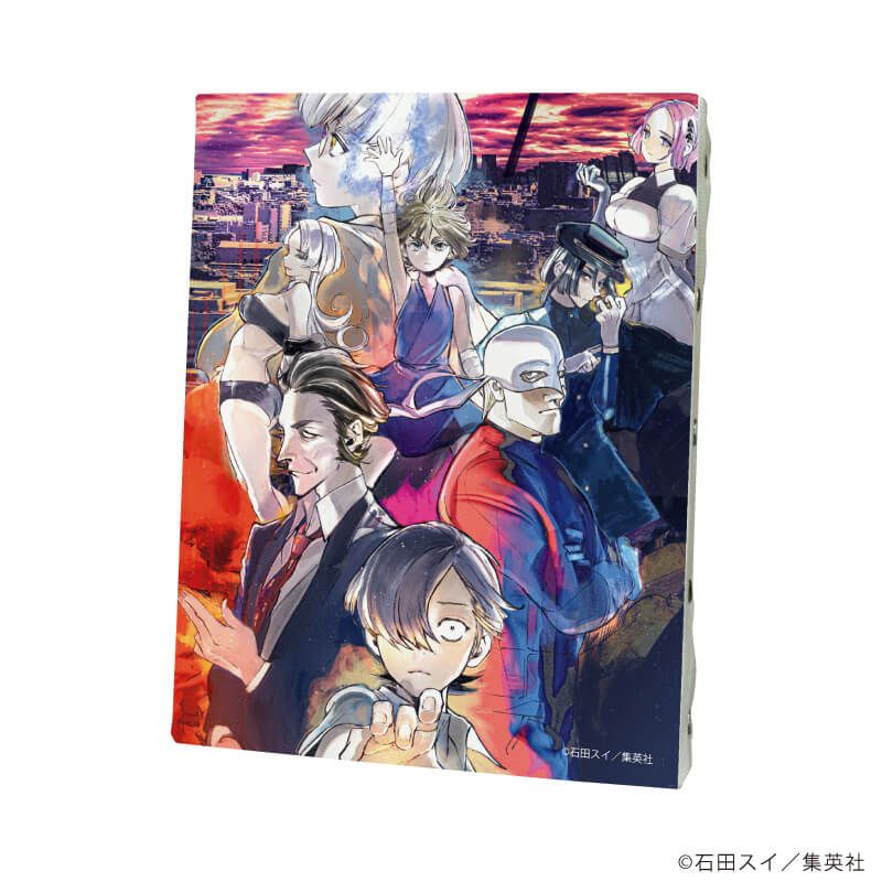 キャンバスボード「超人X」01/集合デザイン(公式イラスト)