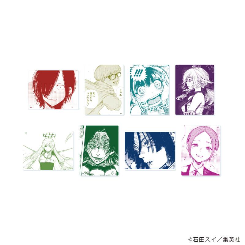 アクリルカード「超人X」01/コンプリートセット(全8種)(公式イラスト)