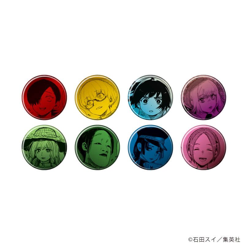 缶バッジ「超人X」01/コンプリートセット(全8種)(公式イラスト)