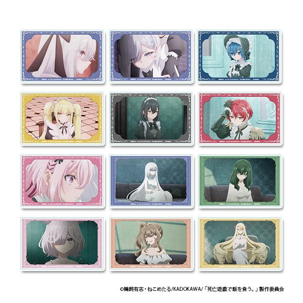 TVアニメ「死亡遊戯で飯を食う。」 トレーディングアクリルカード(BOX)