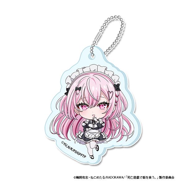 TVアニメ「死亡遊戯で飯を食う。」 ぷちちょこミニアクリルキーホルダー【桃乃】