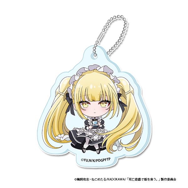 TVアニメ「死亡遊戯で飯を食う。」 ぷちちょこミニアクリルキーホルダー【金子】