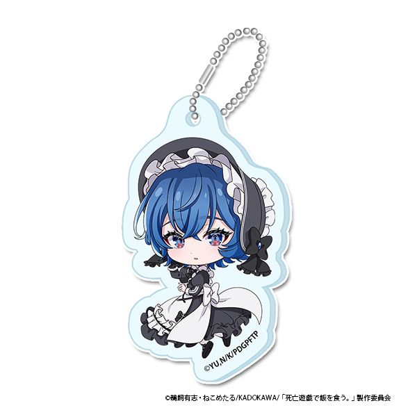 TVアニメ「死亡遊戯で飯を食う。」 ぷちちょこミニアクリルキーホルダー【青井】