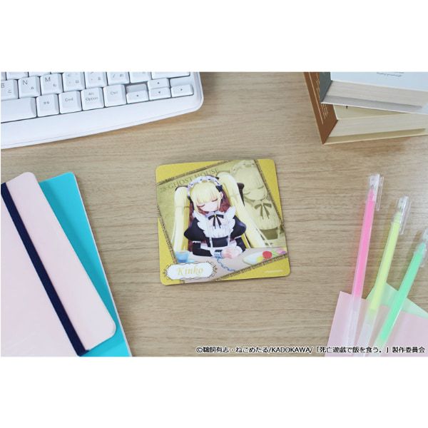 TVアニメ「死亡遊戯で飯を食う。」 ラバーマットコースター【金子】