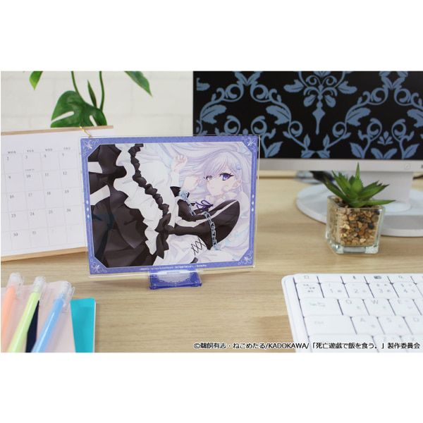 TVアニメ「死亡遊戯で飯を食う。」 アクリルビジュアルボード
