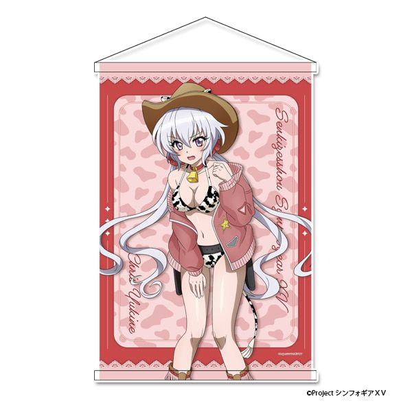 戦姫絶唱シンフォギアＸＶ 描き下ろし B2タペストリー【雪音クリス】カウガールver.