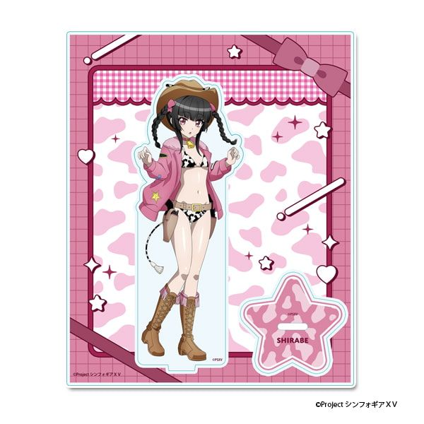 戦姫絶唱シンフォギアＸＶ 描き下ろし アクリルスタンド【月読 調】カウガールver.