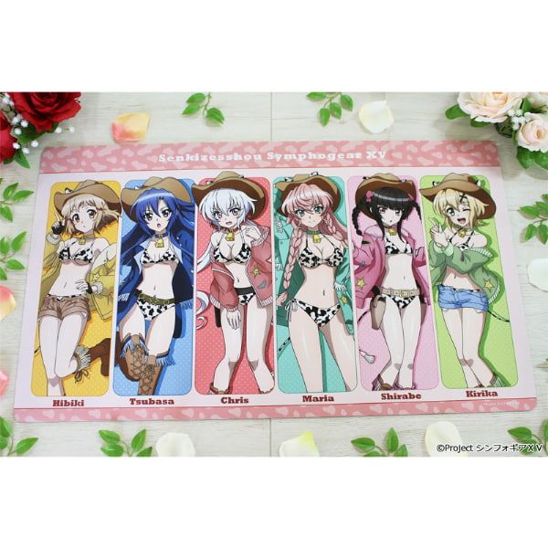 戦姫絶唱シンフォギアＸＶ 描き下ろし デスクマット カウガールver.