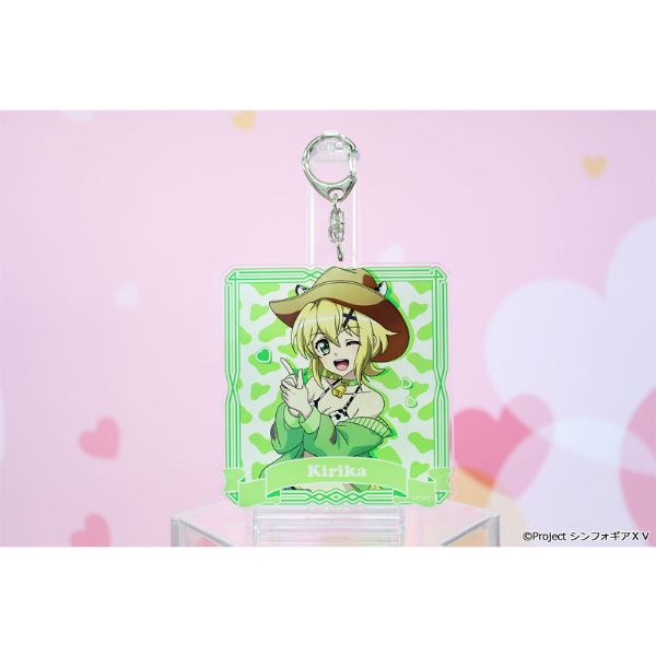 戦姫絶唱シンフォギアＸＶ 描き下ろし アクリルキーホルダー【暁 切歌】カウガールver.