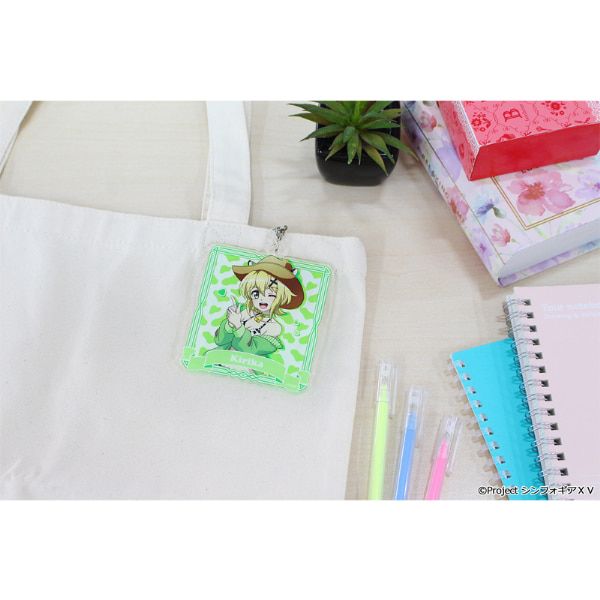 戦姫絶唱シンフォギアＸＶ 描き下ろし アクリルキーホルダー【暁 切歌】カウガールver.