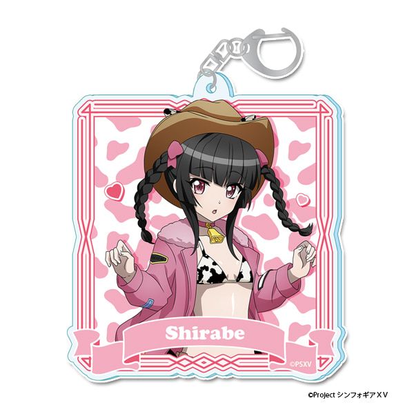 戦姫絶唱シンフォギアＸＶ 描き下ろし アクリルキーホルダー【月読 調】カウガールver.