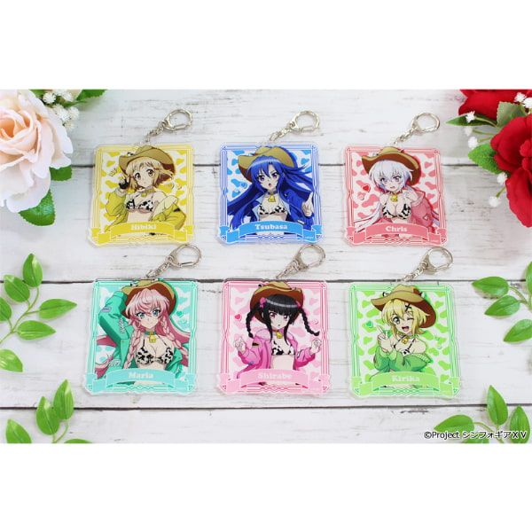 戦姫絶唱シンフォギアＸＶ 描き下ろし アクリルキーホルダー【月読 調】カウガールver.