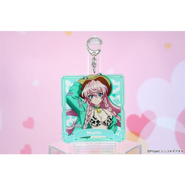 戦姫絶唱シンフォギアＸＶ 描き下ろし アクリルキーホルダー【マリア・カデンツァヴナ・イヴ】カウガールver.