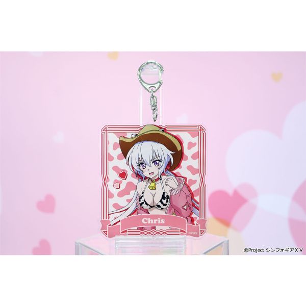 戦姫絶唱シンフォギアＸＶ 描き下ろし アクリルキーホルダー【雪音クリス】カウガールver.