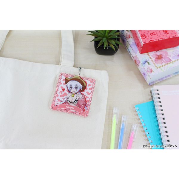 戦姫絶唱シンフォギアＸＶ 描き下ろし アクリルキーホルダー【雪音クリス】カウガールver.