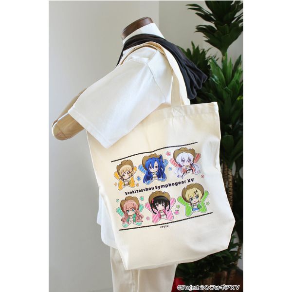 戦姫絶唱シンフォギアＸＶ ぷちちょこキャンバストートバッグ カウガールver.