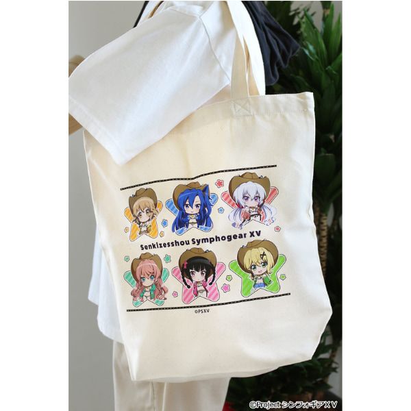 戦姫絶唱シンフォギアＸＶ ぷちちょこキャンバストートバッグ カウガールver.