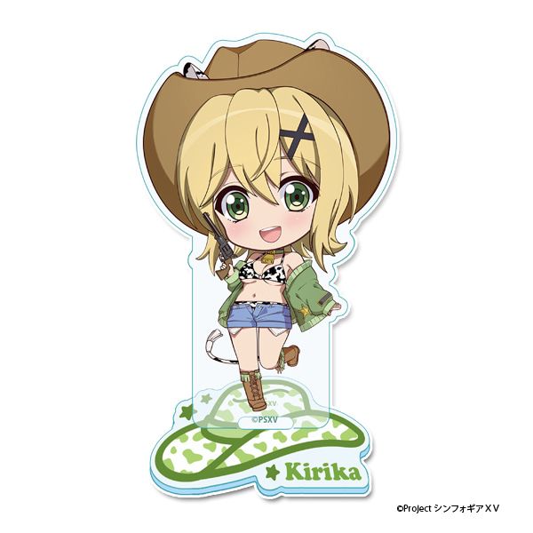 戦姫絶唱シンフォギアＸＶ ぷちちょこアクリルスタンド【暁 切歌】カウガールver.