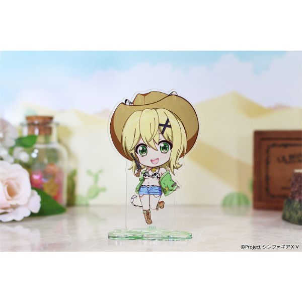 戦姫絶唱シンフォギアＸＶ ぷちちょこアクリルスタンド【暁 切歌】カウガールver.