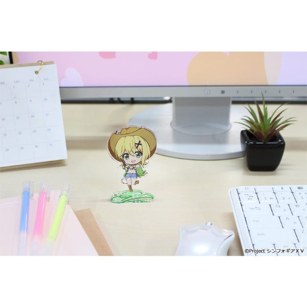 戦姫絶唱シンフォギアＸＶ ぷちちょこアクリルスタンド【暁 切歌】カウガールver.