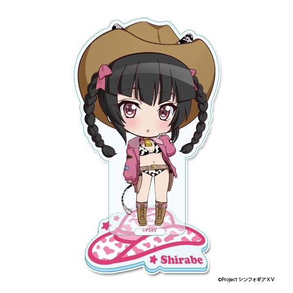 戦姫絶唱シンフォギアＸＶ ぷちちょこアクリルスタンド【月読 調】カウガールver.