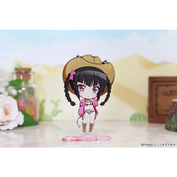 戦姫絶唱シンフォギアＸＶ ぷちちょこアクリルスタンド【月読 調】カウガールver.