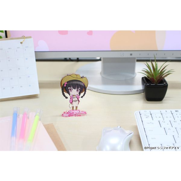 戦姫絶唱シンフォギアＸＶ ぷちちょこアクリルスタンド【月読 調】カウガールver.