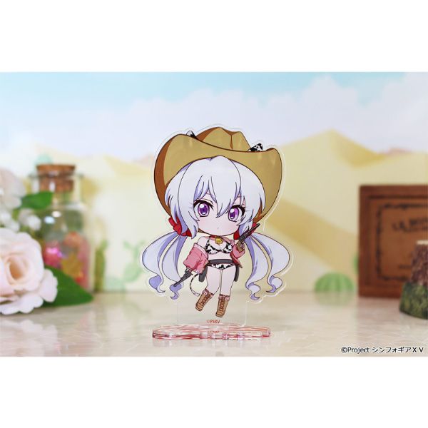 戦姫絶唱シンフォギアＸＶ ぷちちょこアクリルスタンド【雪音クリス】カウガールver.