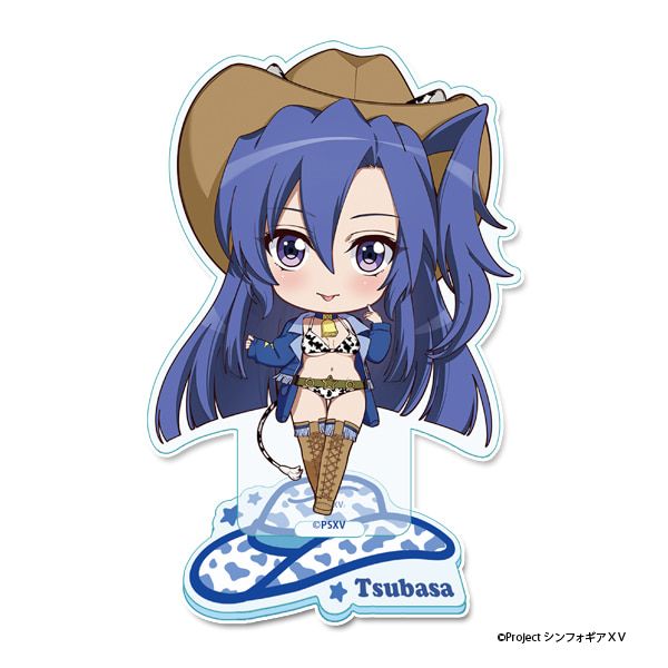 戦姫絶唱シンフォギアＸＶ ぷちちょこアクリルスタンド【風鳴 翼】カウガールver.