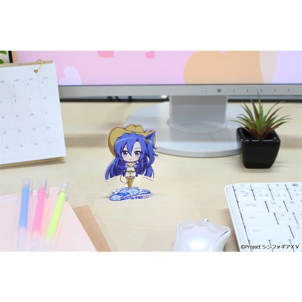 戦姫絶唱シンフォギアＸＶ ぷちちょこアクリルスタンド【風鳴 翼】カウガールver.