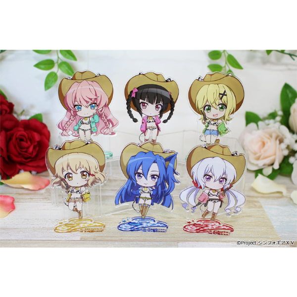 戦姫絶唱シンフォギアＸＶ ぷちちょこアクリルスタンド【風鳴 翼】カウガールver.