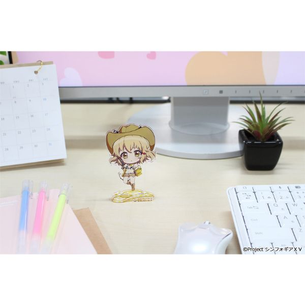 戦姫絶唱シンフォギアＸＶ ぷちちょこアクリルスタンド【立花 響】カウガールver.