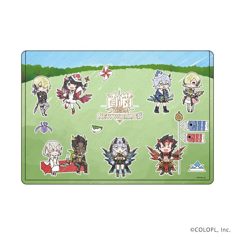 キャラクリアケース「白猫プロジェクト」06/こどもの日ver.(グラフアートイラスト)