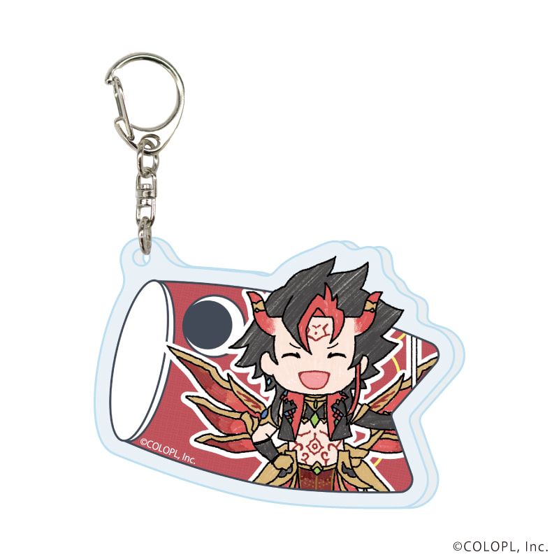 アクリルキーホルダー「白猫プロジェクト」08/こどもの日ver. ブラインド(8種)(グラフアートイラスト)