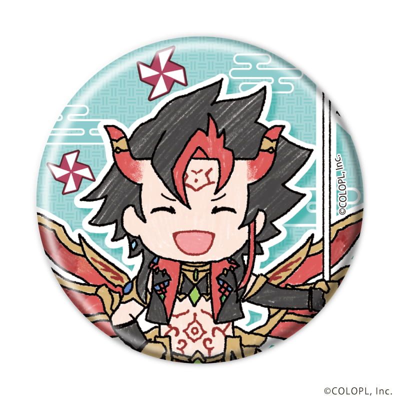 缶バッジ「白猫プロジェクト」14/こどもの日ver. ブラインド(8種)(グラフアートイラスト)