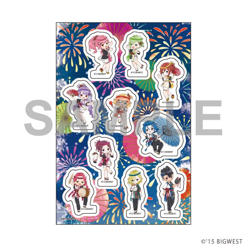 PETANTシール「『マクロスF』『マクロスΔ』」02/B(グラフアートイラスト)