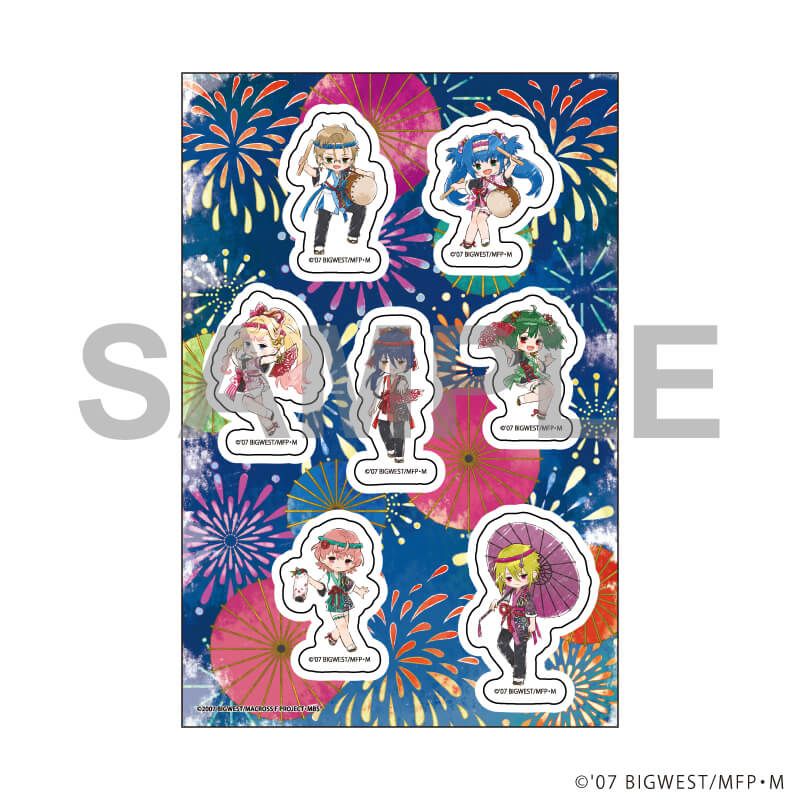 PETANTシール「『マクロスF』『マクロスΔ』」01/A(グラフアートイラスト)