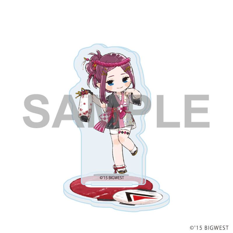 アクリルぷちスタンド「『マクロスF』『マクロスΔ』」02/コンプリートセット(全10種)(グラフアートイラスト)