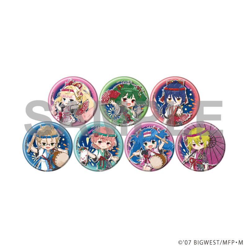 缶バッジ「『マクロスF』『マクロスΔ』」15/コンプリートセット(全7種)(グラフアートイラスト)