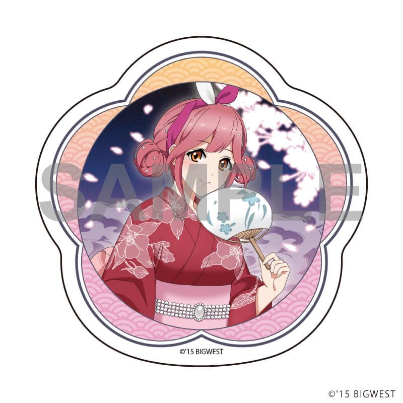 ダイカットステッカー「『マクロスF』『マクロスΔ』」07/マキナ・中島(描き起こしイラスト)