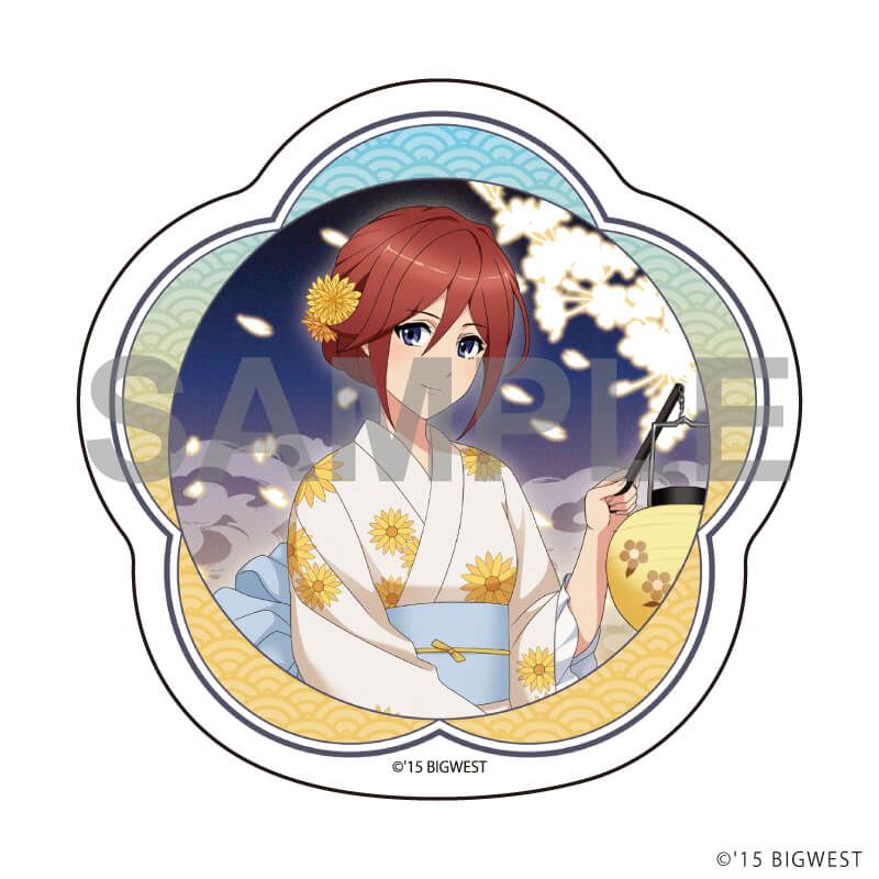 ダイカットステッカー「『マクロスF』『マクロスΔ』」05/カナメ・バッカニア(描き起こしイラスト)