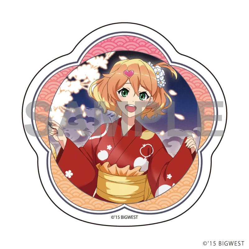 ダイカットステッカー「『マクロスF』『マクロスΔ』」03/フレイア・ヴィオン(描き起こしイラスト)