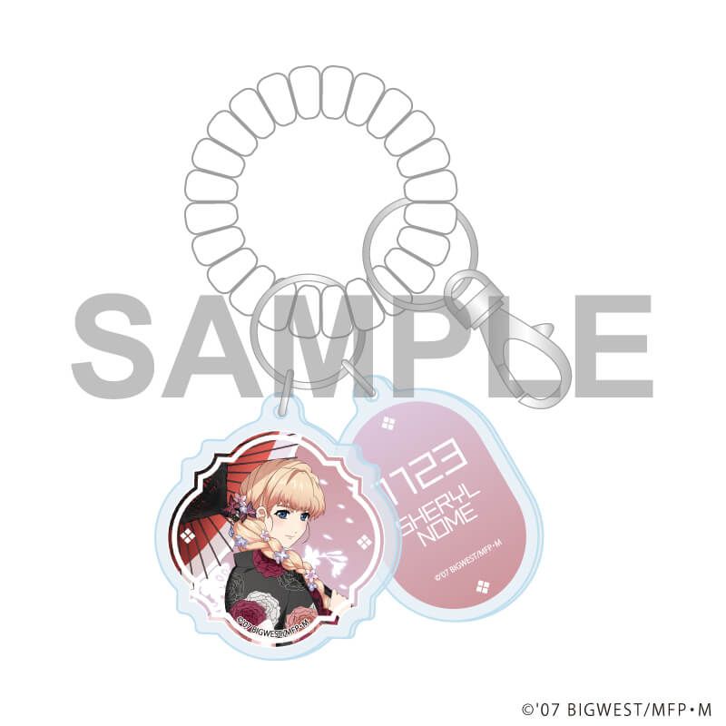 ロッカーキー風キーホルダー「『マクロスF』『マクロスΔ』」01/コンプリートセット(全7種)(描き起こしイラスト)