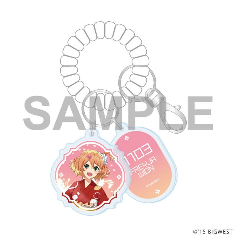 ロッカーキー風キーホルダー「『マクロスF』『マクロスΔ』」01/コンプリートセット(全7種)(描き起こしイラスト)