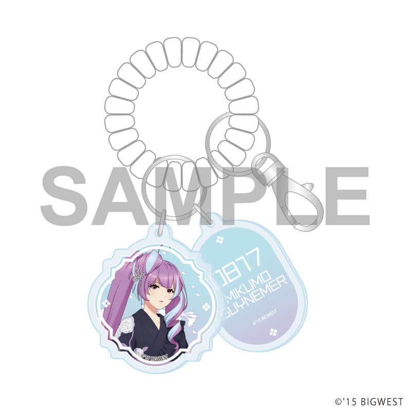 ロッカーキー風キーホルダー「『マクロスF』『マクロスΔ』」01/コンプリートセット(全7種)(描き起こしイラスト)