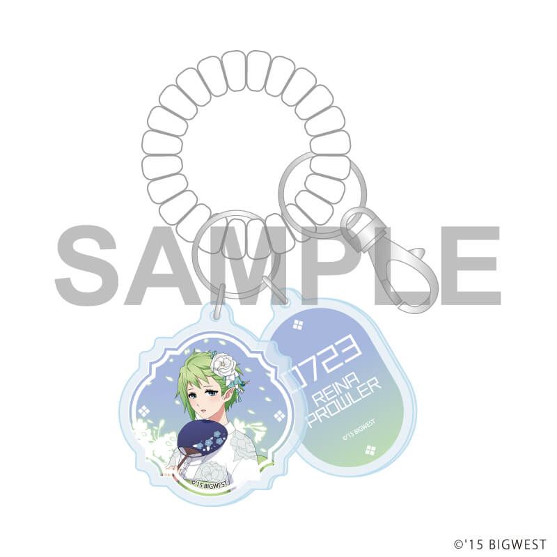 ロッカーキー風キーホルダー「『マクロスF』『マクロスΔ』」01/コンプリートセット(全7種)(描き起こしイラスト)