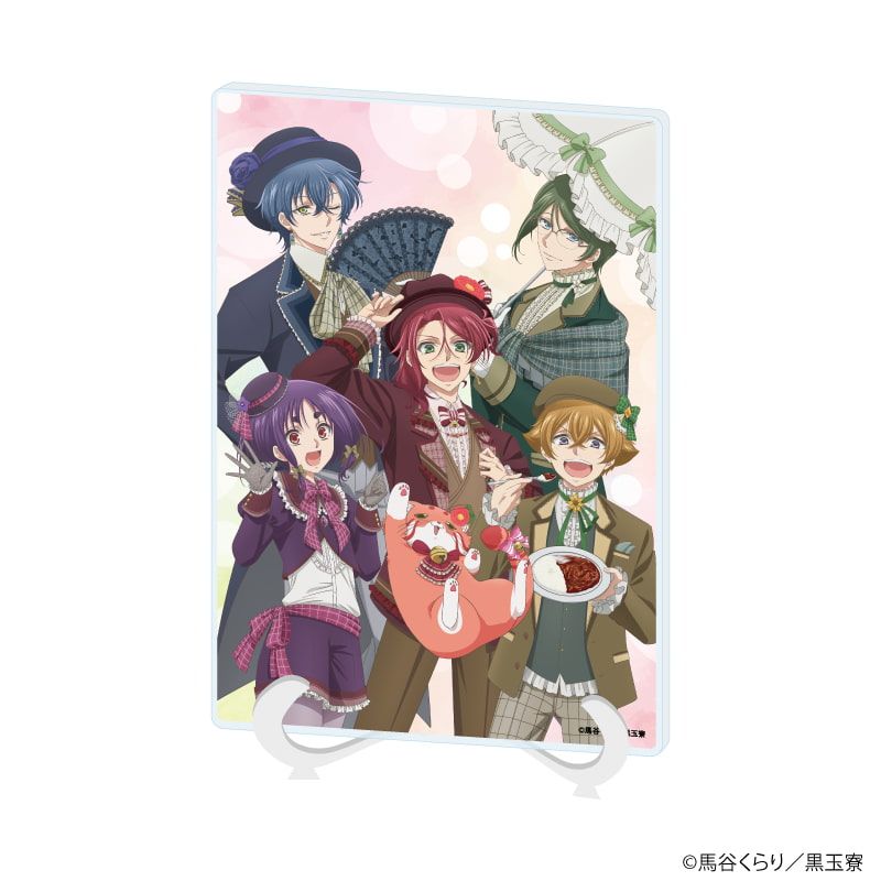 アクリルアートボード(A5サイズ)「美男高校地球防衛部ハイカラ！」01/A(描き下ろしイラスト)