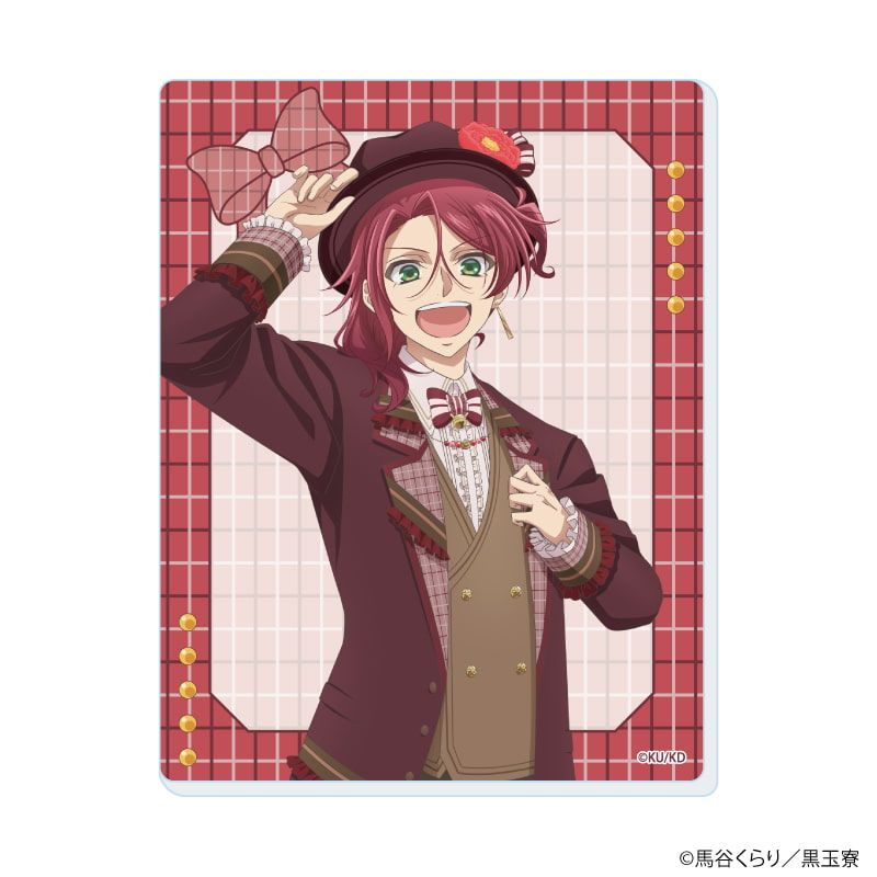 アクリルカード「美男高校地球防衛部ハイカラ！」01/コンプリートセット(全5種)(描き下ろしイラスト)