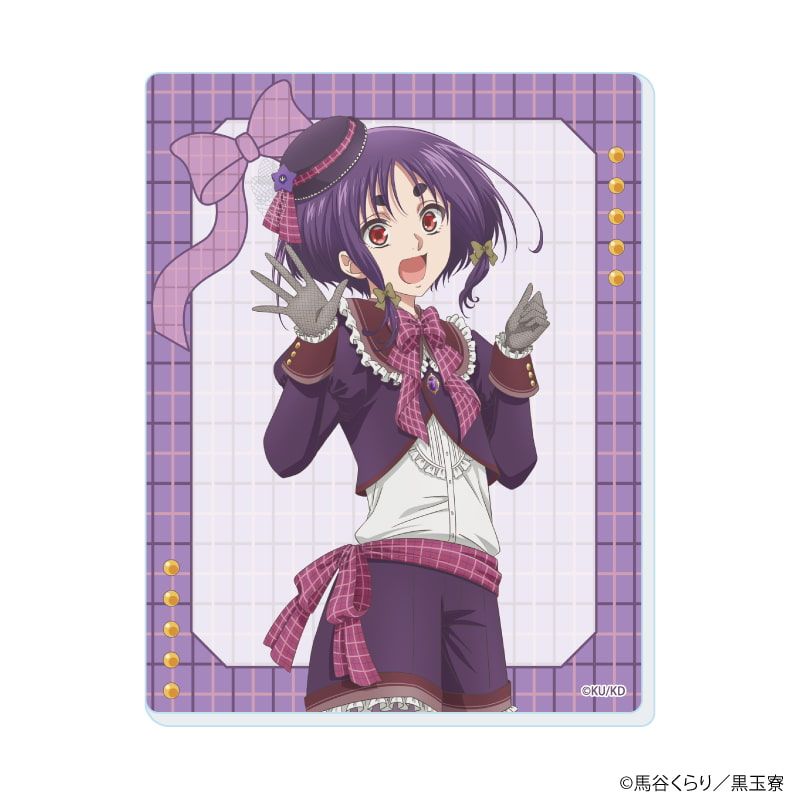 アクリルカード「美男高校地球防衛部ハイカラ！」01/コンプリートセット(全5種)(描き下ろしイラスト)