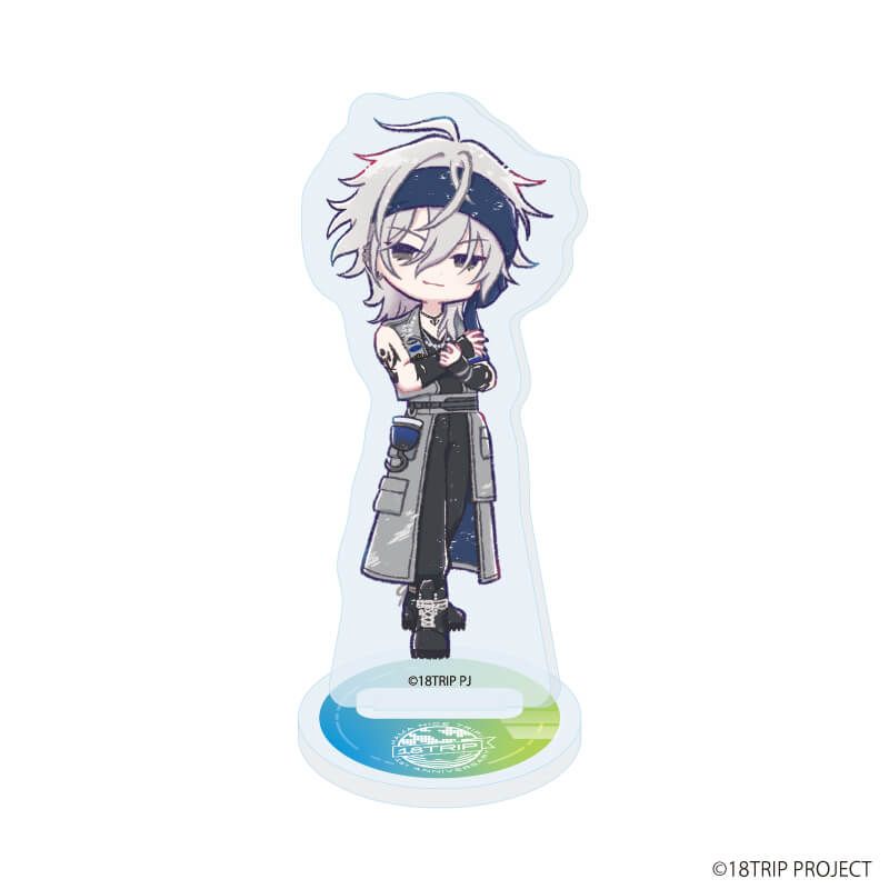 アクリルぷちスタンド『18TRIP』08/コンプリートセット(全10種)(グラフアートイラスト)